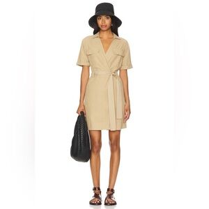 RAILS 
Natalie Wrap Mini Shirtdress